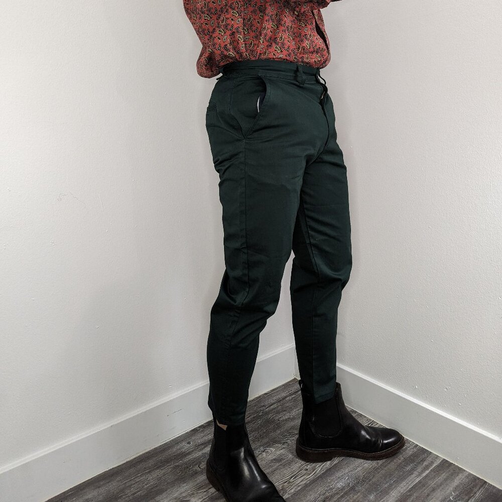 Zara Men's Pant- Teal- Size 28